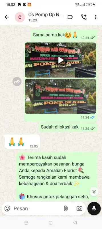 Testimonial Papan duka BUTON TENGAH